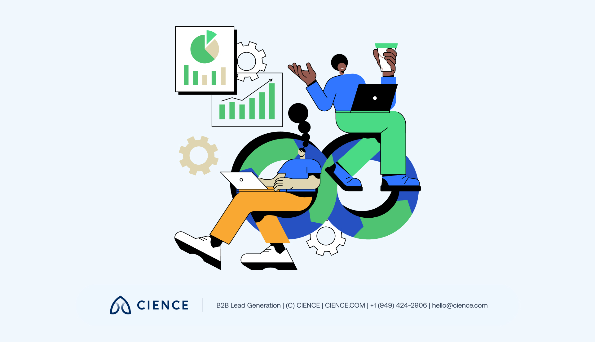 B2B marketing and sales team collaborating on cross-team brand consistency workflows and content calendar